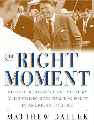 cover image of The Right Moment
